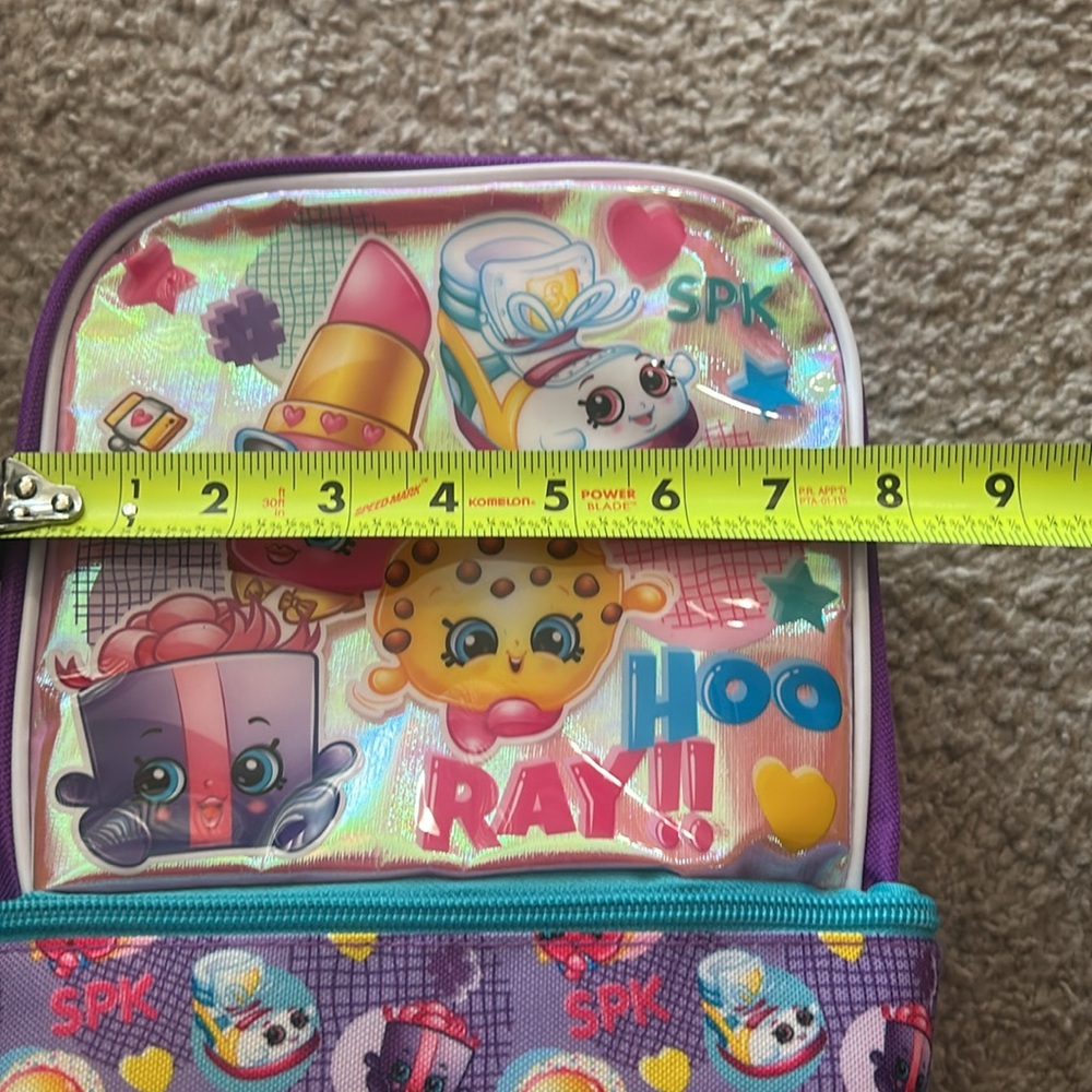NWT Shopkins Lunch Box Bag Purple/Pink - Picture 4 of 4